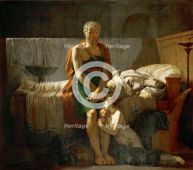 Le retour de Marcus Sextus (The Return of Marcus Sextus), 1799. Creator: Guérin, Pierre Narcisse, Baron (1774-1833).