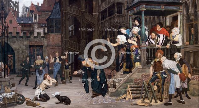 Le retour de l'enfant prodigue, 1862. Creator: James Tissot.