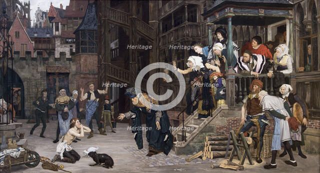 Le retour de l'enfant prodigue, 1862. Creator: James Tissot.