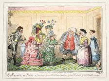 Le Retour de Paris, or, the Neice presented to her Relatives by her French Governess, 1835