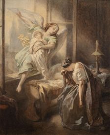 Le Rêve (The Dream), 1856. Creator: Tassaert, Octave (1800-1874)