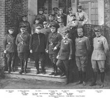 Le recent Conseil de Guerre des Allies au Grand Quartier General Francais 1916. Creator: Unknown