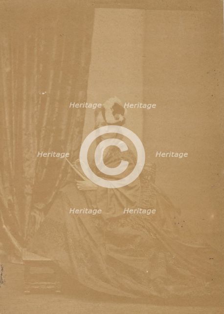 Le regard, 1860s. Creator: Pierre-Louis Pierson.