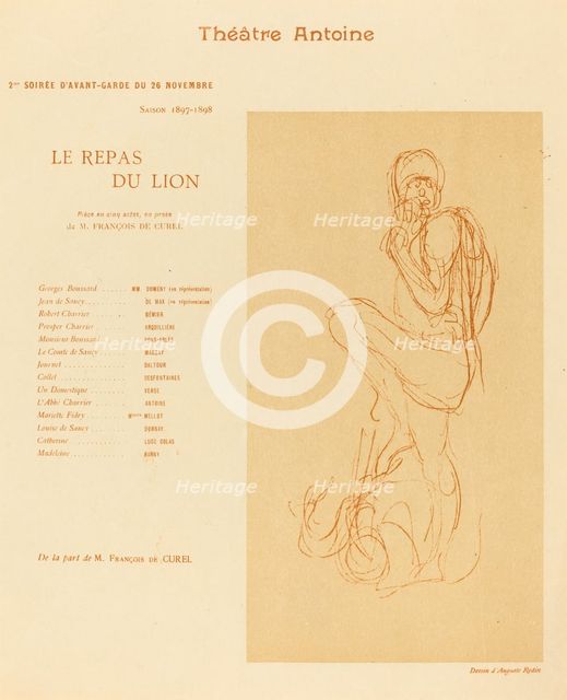 Le Repas du lion, 1897. Creator: Auguste Rodin.