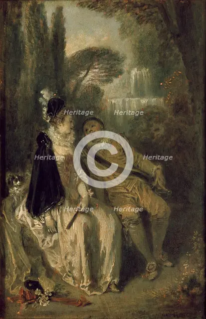 Le Repos Gracieux, c1713. Artist: Jean-Antoine Watteau.