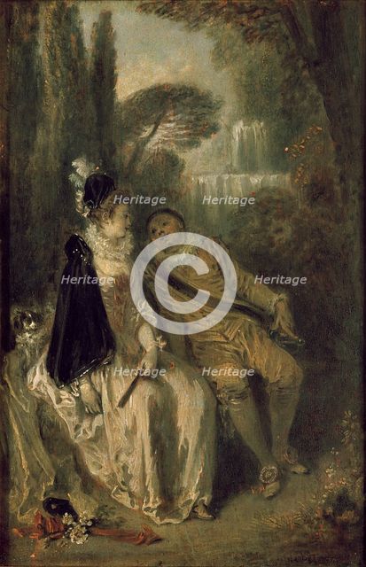 Le Repos Gracieux, c1713. Artist: Jean-Antoine Watteau.