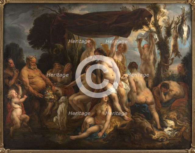 Le Repos de Diane, between 1623 and 1678. Creator: Jacob Jordaens.