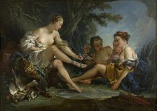 Le Repos des nymphes au retour de la chasse, dit Le Retour de chasse de Diane, 1745. Creator: Francois Boucher