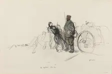 Le replis boche, c. 1914/1919. Creator: Jean Louis Forain