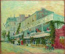 Le Restaurant de la Sirène à Asnières, 1887