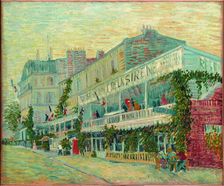 Le Restaurant de la Sirène à Asnières, 1887