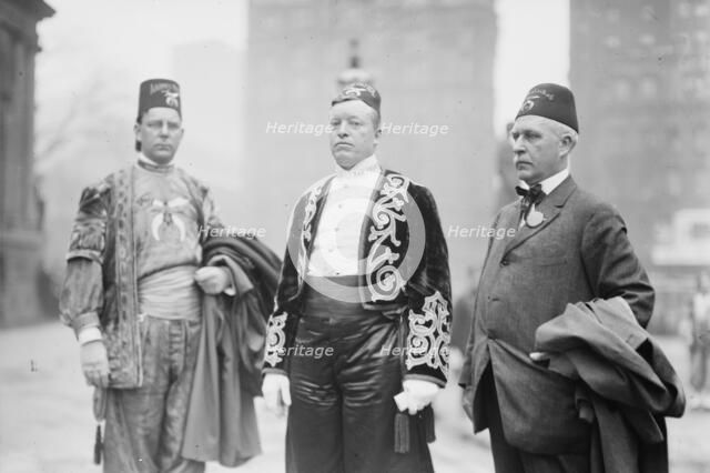 L.E. Westrick -- Col. Geo. Filmer -- Douglas White -- N.Y., 1914. Creator: Bain News Service.