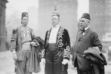 L.E. Westrick -- Col. Geo. Filmer -- Douglas White -- N.Y., 1914. Creator: Bain News Service