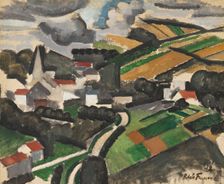 Le Tournant, Meulan, 1912. Creator: La Fresnaye, Roger de (1885-1925)