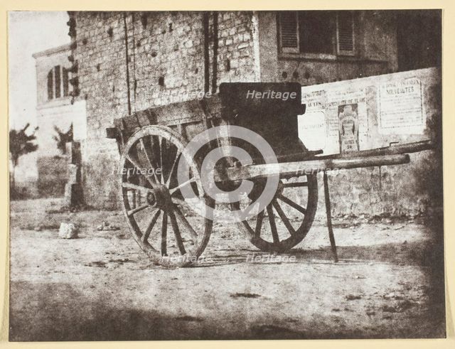 Le Tombereau, 1842/50, printed 1965. Creator: Hippolyte Bayard.