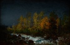 Le Torrent. Environs de Clermont-Ferrand, between 1870 and 1880. Creator: Felix Francois Georges Philibert Ziem