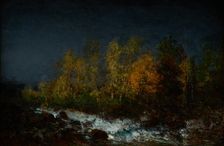 Le Torrent. Environs de Clermont-Ferrand, between 1870 and 1880. Creator: Felix Francois Georges Philibert Ziem