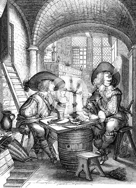 'Le Tabac', 17th century. Artist: Abraham Bosse