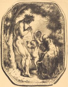 Le Talion; La Cage; Ceux qui restent; Fortune, 1898. Creator: Louis Anquetin