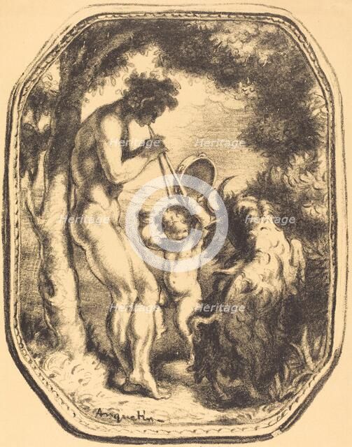 Le Talion; La Cage; Ceux qui restent; Fortune, 1898. Creator: Louis Anquetin.