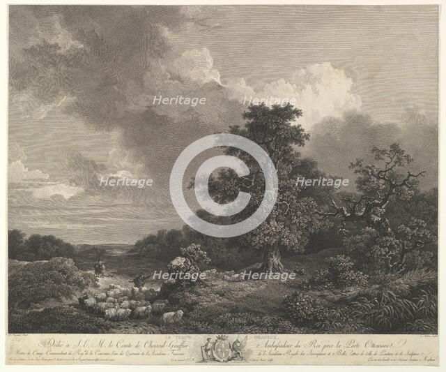 Le Temps Orageux.n.d. Creator: Jean Mathieu.