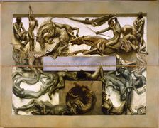 Le Tenebre (dal ciclo Il poema della Vita Umana), 1907. Creator: Sartorio, Giulio Aristide (1860-1932)