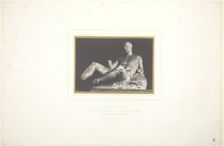Le Thésée de Phidias/ Fragment du Fronton du Parthenon d'Athènes/ Maintenant au Musée..., 1851. Creator: Louis-Désiré Blanquart-Evrard