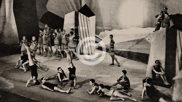 Le Train Bleu, performed by Serge Diaghilev's Ballets Russes, June 1924, 1924. Creator: Unknown photographer.