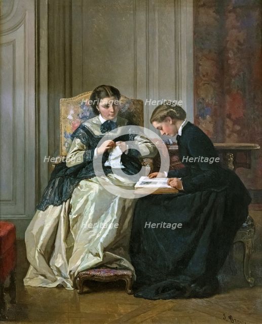 Le travail. Creator: Trayer, Jules (1824-1909).
