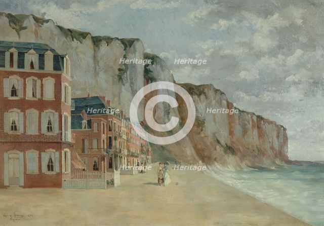 Le Tréport, 1872. Creator: Louise Abbema.
