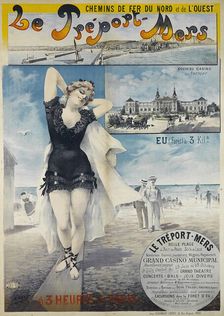 Le Tréport-Mers. Chemins de fer du Nord et de l'Ouest, 1897. Creator: Gray (Boulanger), Henri (1858-1924)