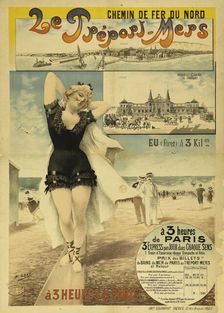 Le Tréport-Mers. Chemins de fer du Nord et de l'Ouest, 1897. Creator: Gray (Boulanger), Henri (1858-1924)