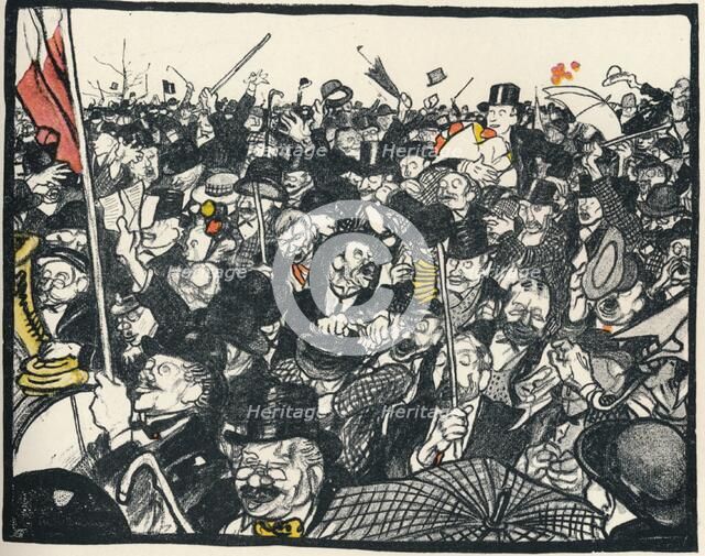 'Le Triomphateur Aux Elections, c1911. Artist: Georges Dupuis.