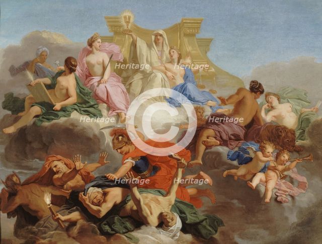 Le Triomphe de la Justice, c.1695. Creator: Jean Jouvenet.