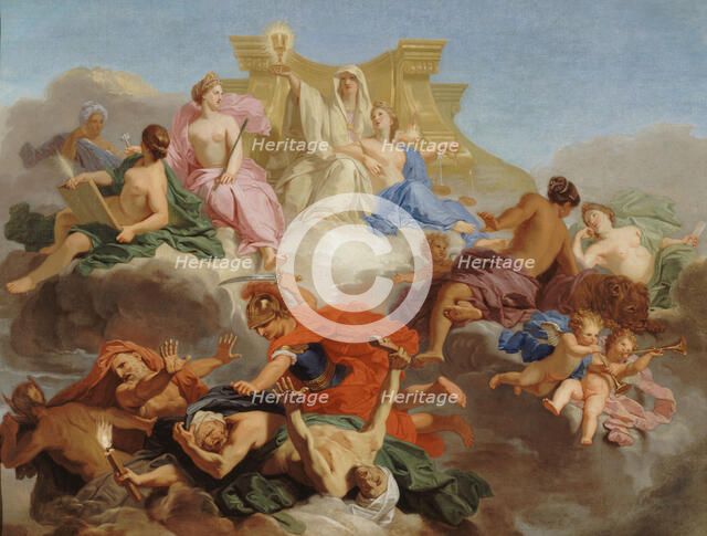 Le Triomphe de la Justice, c.1695. Creator: Jean Jouvenet.