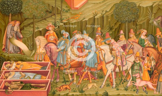 Le Triomphe de la Mort', (the triumph of death). Artist: Buonamico Buffalmacco