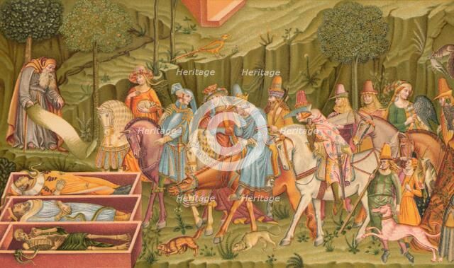 Le Triomphe de la Mort', (the triumph of death). Artist: Buonamico Buffalmacco