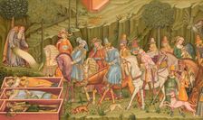 Le Triomphe de la Mort (the triumph of death). Artist: Buonamico Buffalmacco