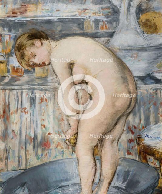 Le Tub, 1878. Creator: Manet, Édouard (1832-1883).