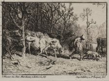Le Vacheur. Creator: Charles-Émile Jacque (French, 1813-1894)