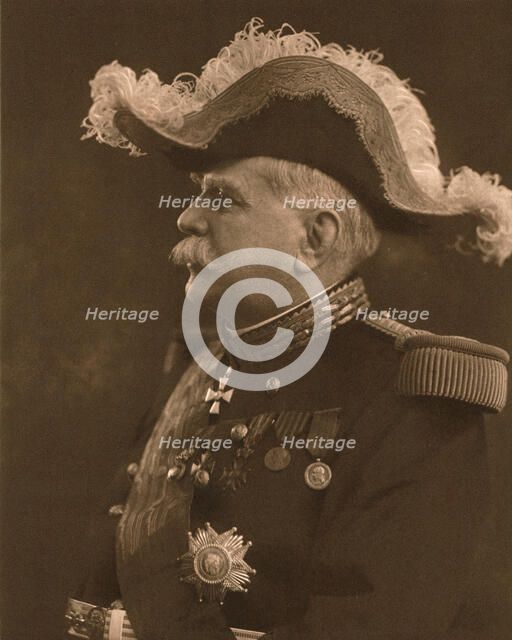 'Le vainqueur de la Marne; Le Marechal Joffre', 1917. Creator: R. Melcy.