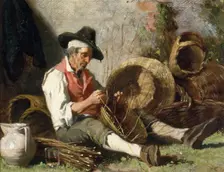 Le vannier, mid-late 19th century. Creator: Auguste Dutuit