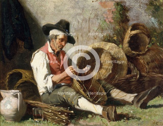 Le vannier, mid-late 19th century.  Creator: Auguste Dutuit.