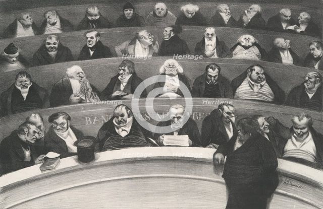 Le Ventre Législatif, 1834.  Creator: Honore Daumier.