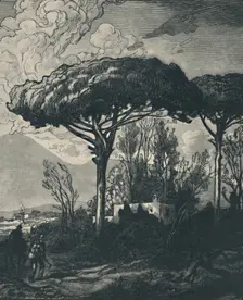 Le Vésuve De Pompéi 1919. Creator: Pierre Gusman
