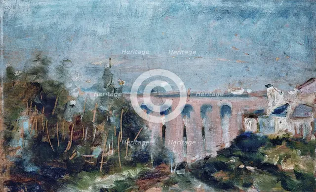 Le Viaduc du Castelviel a Albi, 1880. Creator: Toulouse-Lautrec, Henri, de (1864-1901).
