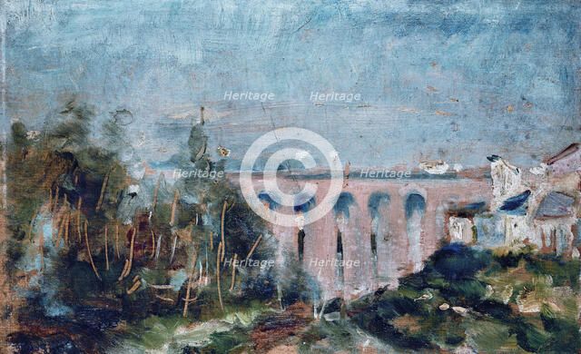 Le Viaduc du Castelviel a Albi, 1880. Creator: Toulouse-Lautrec, Henri, de (1864-1901).