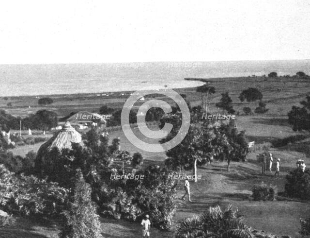 ''Le Victoria-Nyanza vu d'Entebbe; Le Nord-Est Africain', 1914. Creator: Unknown.