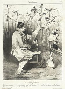 Le vieux garçon, 1833. Creator: Honore Daumier