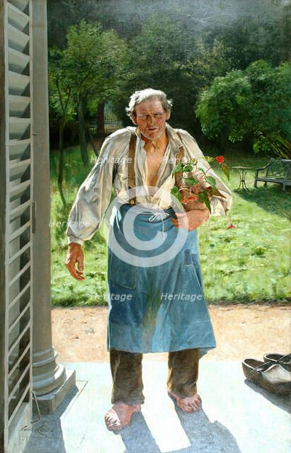 Le Vieux Jardinier (The Old Gardener) , 1885.